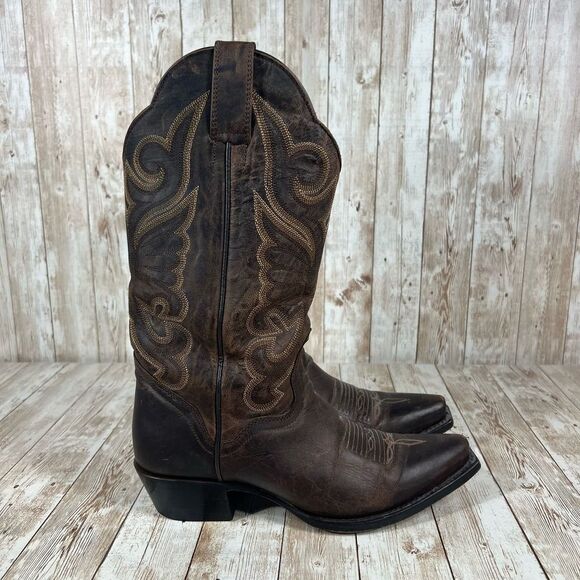 Jb Dillon Genuine goat leather weatern boots Womens 6.5 wide‎ - Picture 1 of 8